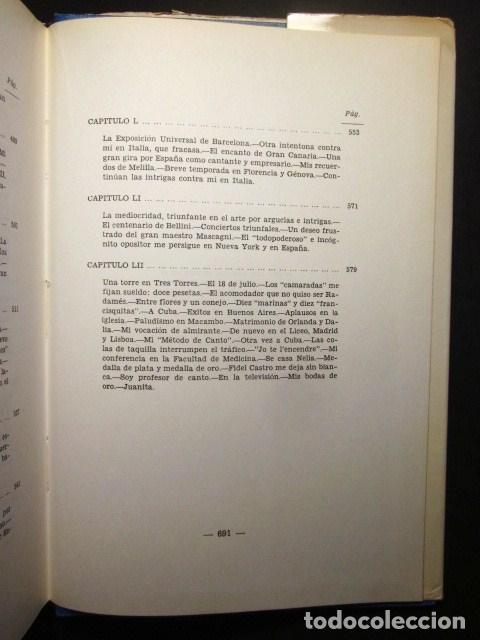 Libros: Hip&oacute;lito Lazaro: El libro de mi vida, ED. Nacional, 1968 - Foto 15