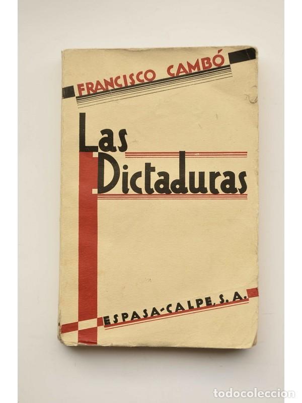 Libros: Las dictaduras - CAMB&Oacute;, Francisco - Foto 1