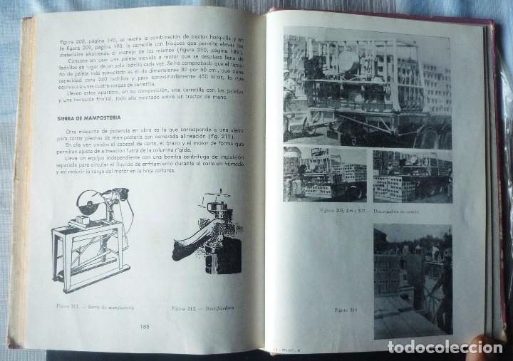 Libros: LA MAQUINARIA EN LA CONSTRUCCION. DE EDICIONES CEAC - Foto 8
