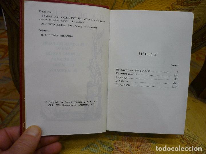 Libros: OBRAS INMORTALES: E&Ccedil;A DE QUEIROZ. ILUSTRADO. - Foto 5