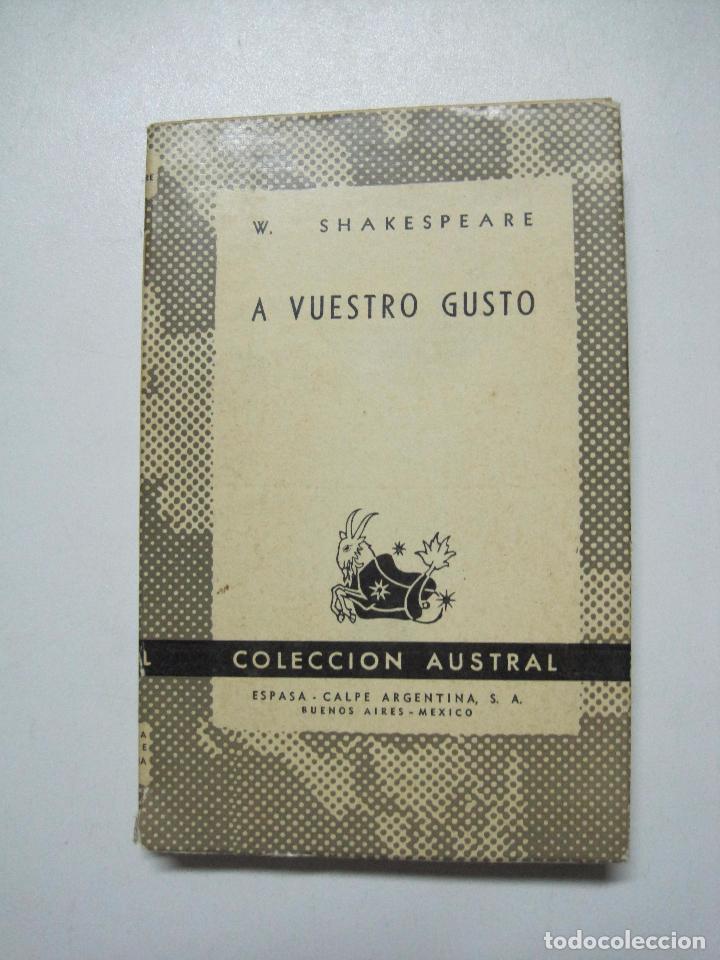 Libros: A Vuestro Gusto / W. Shakespeare - Foto 1