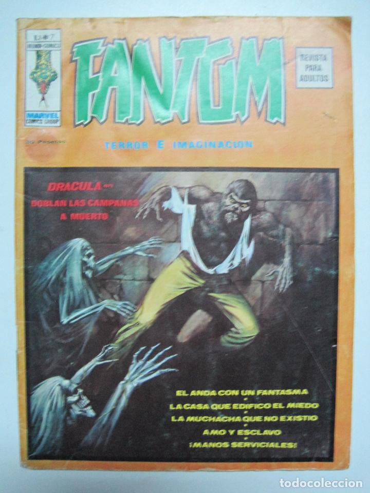 Libros: FANTOM -  V.2 N&ordm; 7- TERROR E IMAGINACION -  EDI. VERTICE - Foto 1