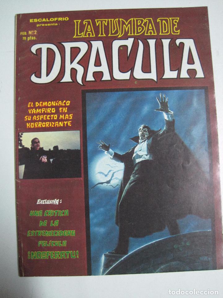 Libros: LA TUMBA DE DR&Aacute;CULA  N&ordm; 2 -  V&Eacute;RTICE -  ESCALOFRIO - Foto 1
