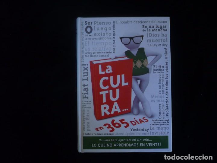 Libros: la cultura en 365 dias - como nuevo - Foto 1