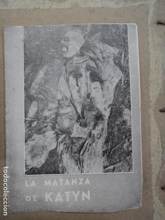 Libros: La matanza de Katyn - folleto - Foto 1