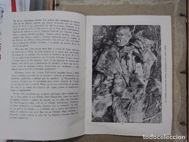 Libros: La matanza de Katyn - folleto - Foto 2