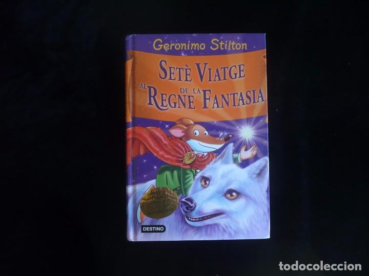 Libros: geronimo stilton, sete viatge al regne de la fantasia - como nuevo - Foto 1