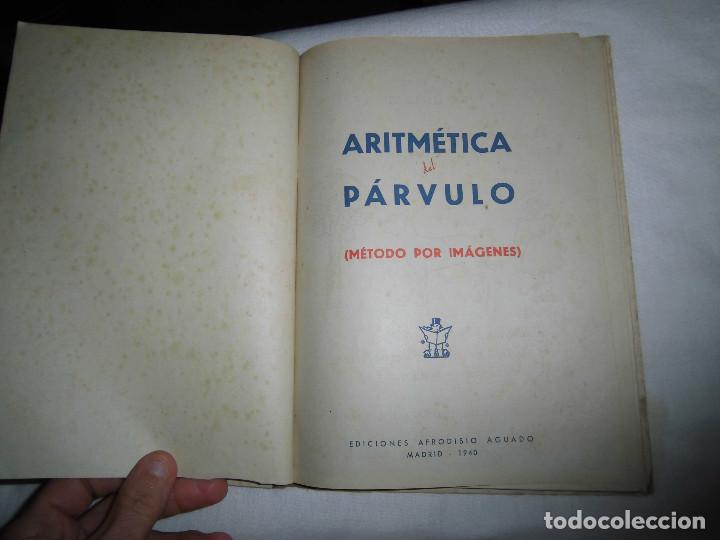 Libros: ARITMETICA DEL PARVULO(METODO DE IMAGENES).EDIFICIOS AFRODISIO AGUADO.MADRID 1940 - Foto 3