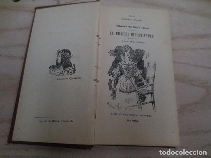 Libros: el curioso impertinente madrid miguel de cervantes - Foto 1