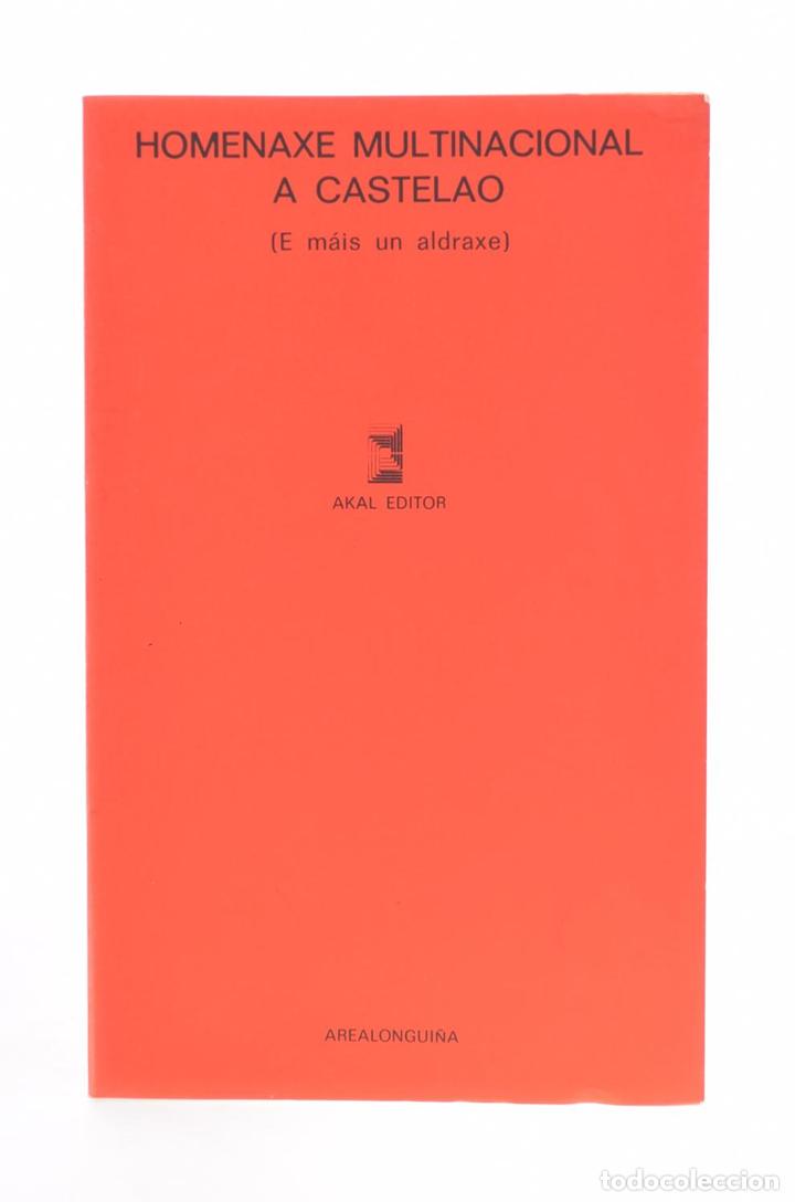 Libros: HOMENAXE A CASTELAO - VV.AA. - Foto 1
