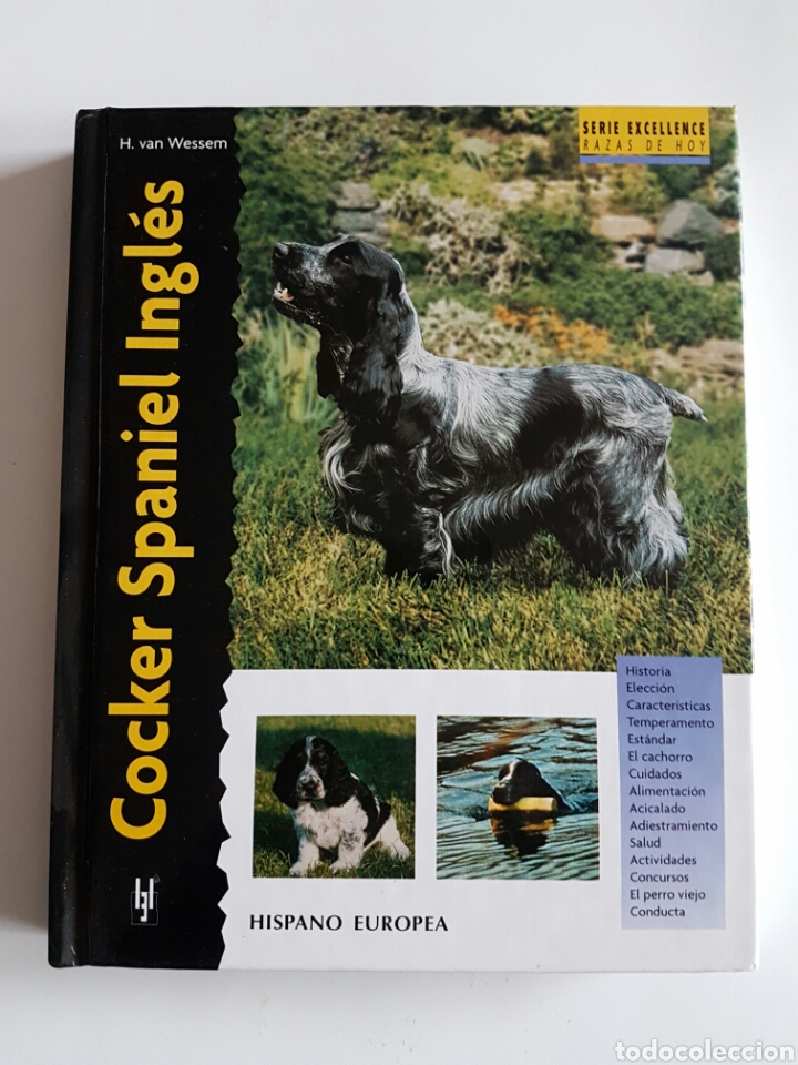 Libros: Cocker Spaniel Ingles - H. van Wessem - Serie Excellence - Hispano Europea - Foto 1