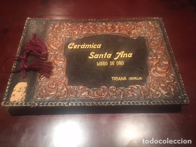 Libros: LIBRO DE ORO FIRMAS CELEBRES PIEZA DE MUSEO - Foto 1