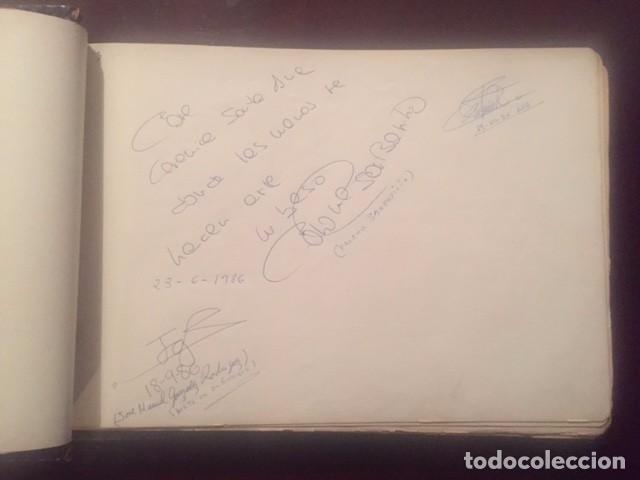 Libros: LIBRO DE ORO FIRMAS CELEBRES PIEZA DE MUSEO - Foto 6