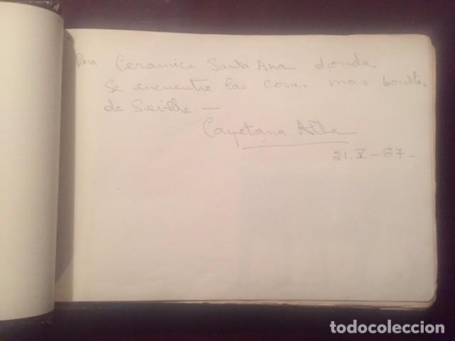 Libros: LIBRO DE ORO FIRMAS CELEBRES PIEZA DE MUSEO - Foto 7