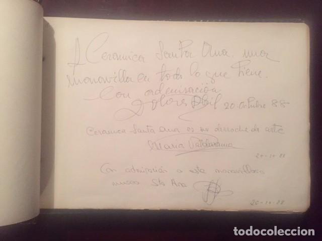 Libros: LIBRO DE ORO FIRMAS CELEBRES PIEZA DE MUSEO - Foto 10