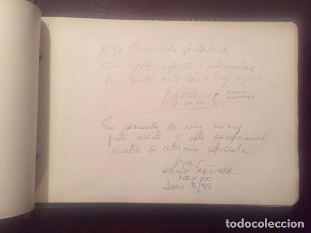 Libros: LIBRO DE ORO FIRMAS CELEBRES PIEZA DE MUSEO - Foto 11