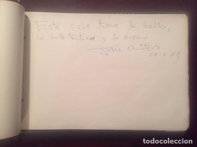 Libros: LIBRO DE ORO FIRMAS CELEBRES PIEZA DE MUSEO - Foto 12