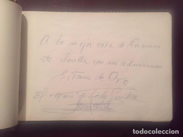 Libros: LIBRO DE ORO FIRMAS CELEBRES PIEZA DE MUSEO - Foto 15