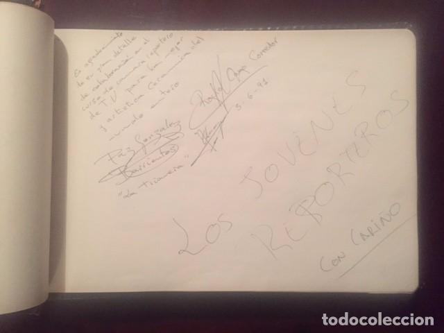 Libros: LIBRO DE ORO FIRMAS CELEBRES PIEZA DE MUSEO - Foto 16