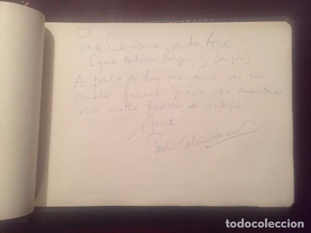 Libros: LIBRO DE ORO FIRMAS CELEBRES PIEZA DE MUSEO - Foto 18