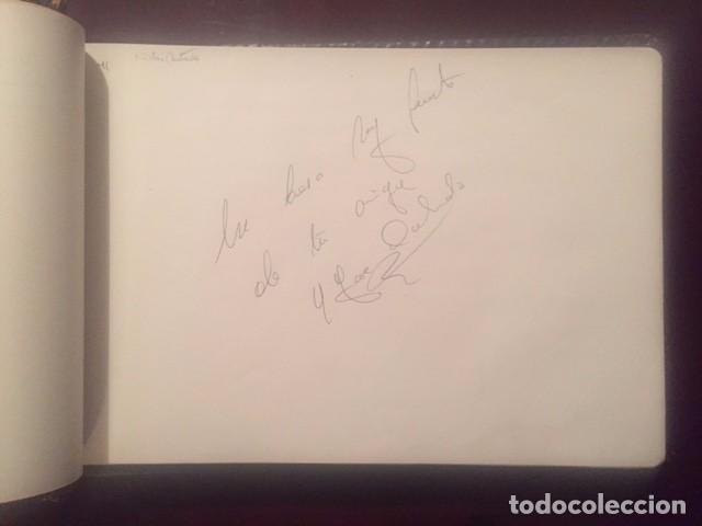 Libros: LIBRO DE ORO FIRMAS CELEBRES PIEZA DE MUSEO - Foto 23