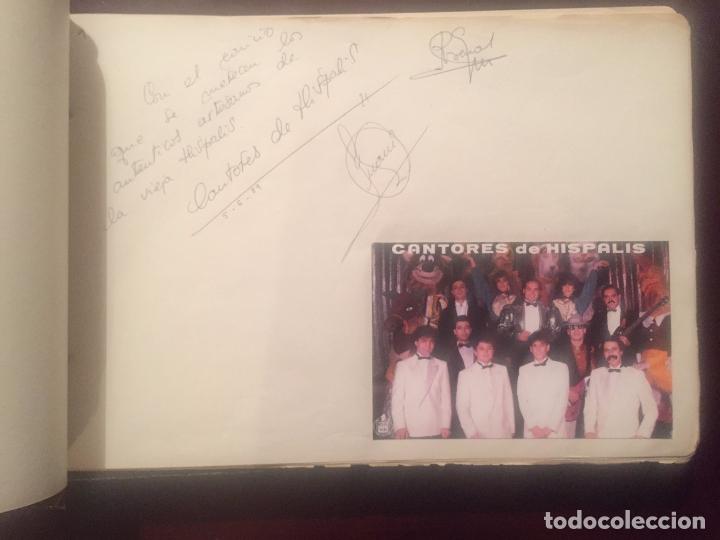 Libros: LIBRO DE ORO FIRMAS CELEBRES PIEZA DE MUSEO - Foto 25