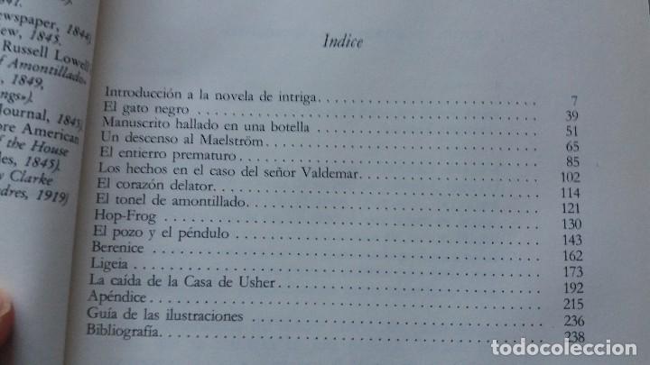 Libros: Libro el gato negro. Edgar Allan poe Anaya. Libro de terror - Foto 3