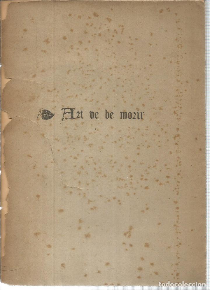 Libros: Art de be morir - Foto 2