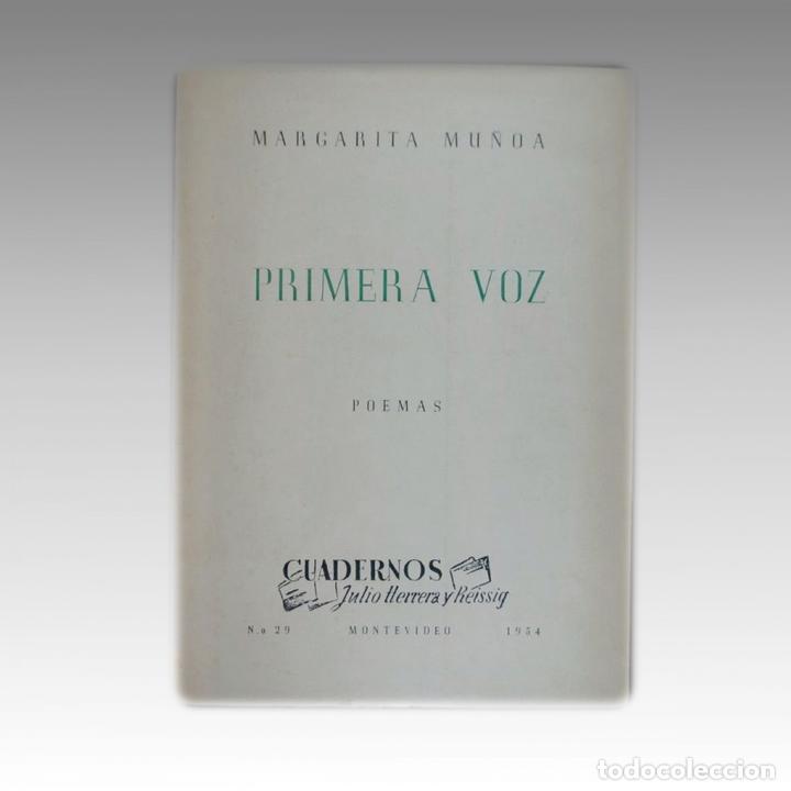 Libros: PRIMERA VOZ. - MU&Ntilde;OA, Margarita