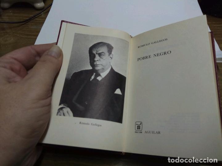 Libros: CRISOL EDICION AGUILAR POBRE NEGRO - ROMULO GALLEGOS - Foto 2