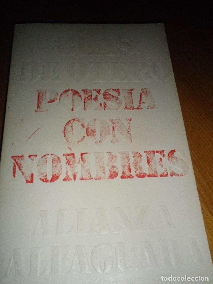 Libros: POESIAS CON NOMBRES BLAS OTERO - Foto 1