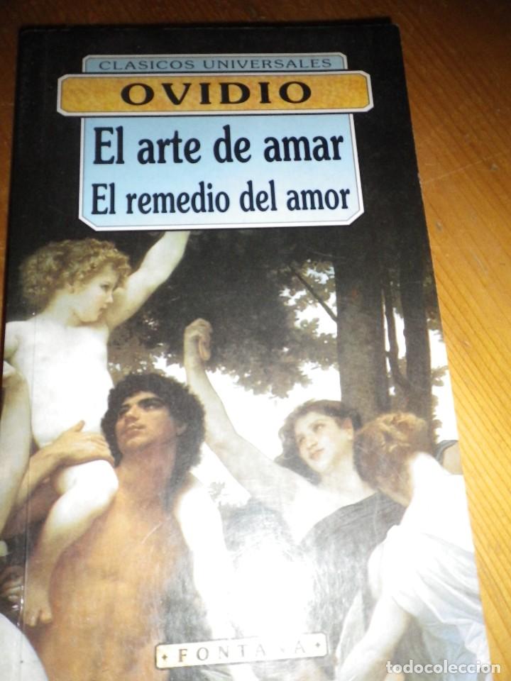 Libros: EL ARTE DE AMAR  EL REMEDIO DEL AMOR  OVIDIO - Foto 1