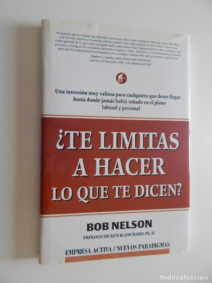 Libros: &iquest;Te limitas a hacer lo que te dicen? - Bob Nelson - Foto 1