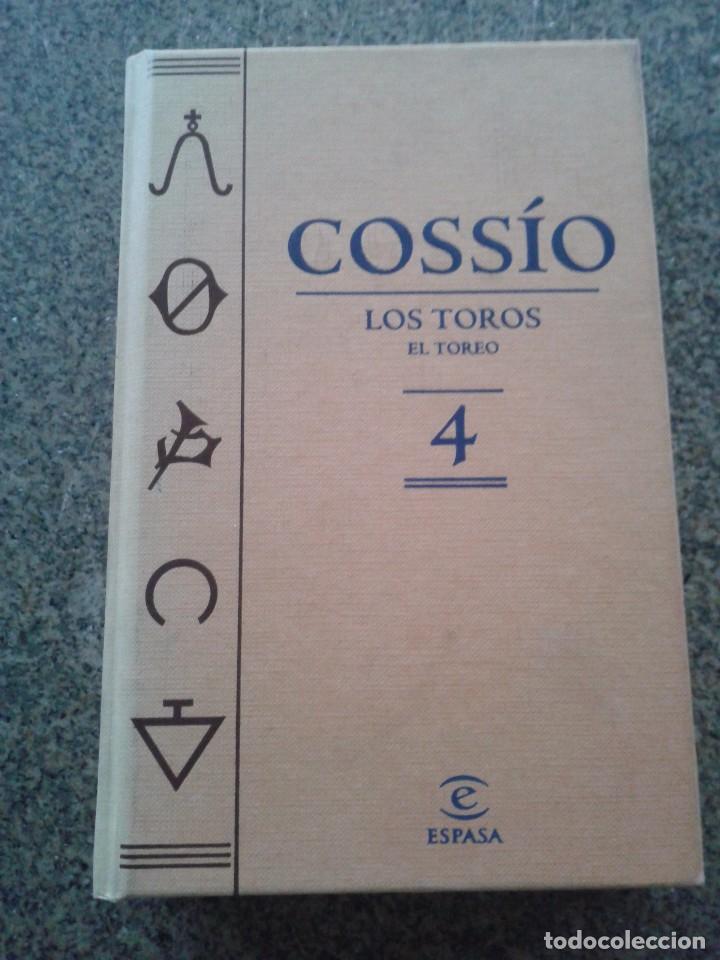 Libros: COSSIO -- LOS TOROS -- EL TORERO -- TOMO 4 -- ESPASA - 2007 -- - Foto 1