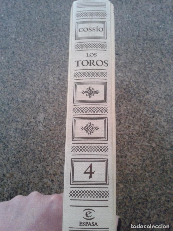 Libros: COSSIO -- LOS TOROS -- EL TORERO -- TOMO 4 -- ESPASA - 2007 -- - Foto 3