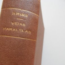 Libros: IV. PLUTARCO - VIDAS PARALELAS - TOMOS VIII, IX Y X- 1921 - FOCIÓN, CATÓN EL MENOR, AGIS Y CLEÓMENES. Lote 70002341