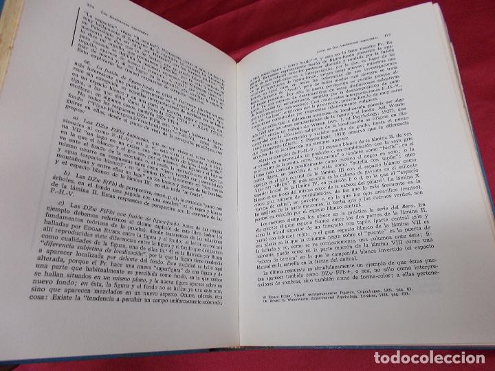 Libros: MANUAL DEL PSICODIAGNOSTICO DE RORSCHACH. EWALD BOHM. EDICIONES MORATA. 1968. - Foto 4