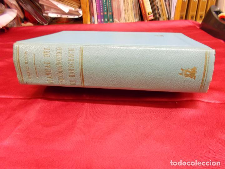 Libros: MANUAL DEL PSICODIAGNOSTICO DE RORSCHACH. EWALD BOHM. EDICIONES MORATA. 1968. - Foto 6