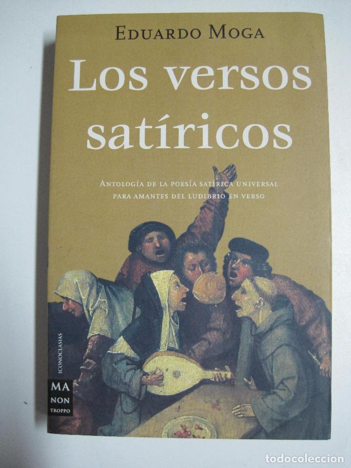 Libros: LOS VERSOS SAT&Iacute;RICOS / Eduardo MOGA / Robin Book - Foto 1
