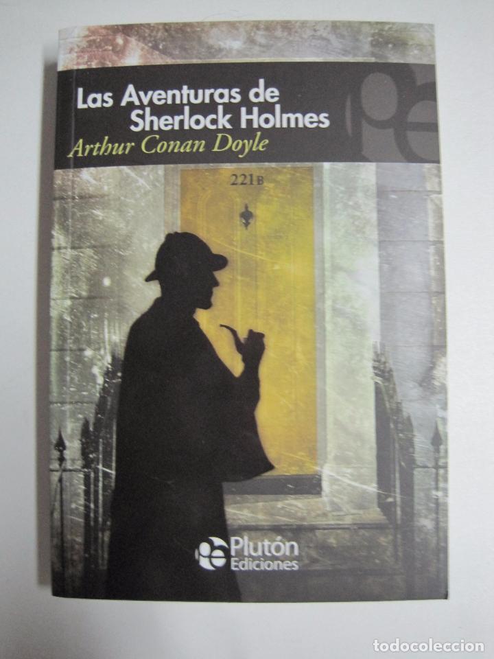 Libros: Las Aventuras De Sherlock Holmes / Arthur Conan Doyle / Plut&oacute;n Ediciones - Foto 1