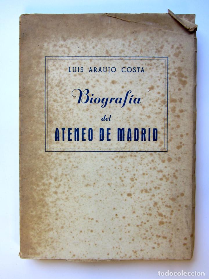 Libros: Biograf&iacute;a del Ateneo de Madrid - Foto 1