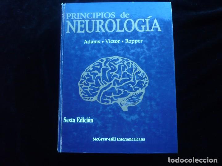 Libros: principios de neurologia, adams - victor - ropper - Foto 1