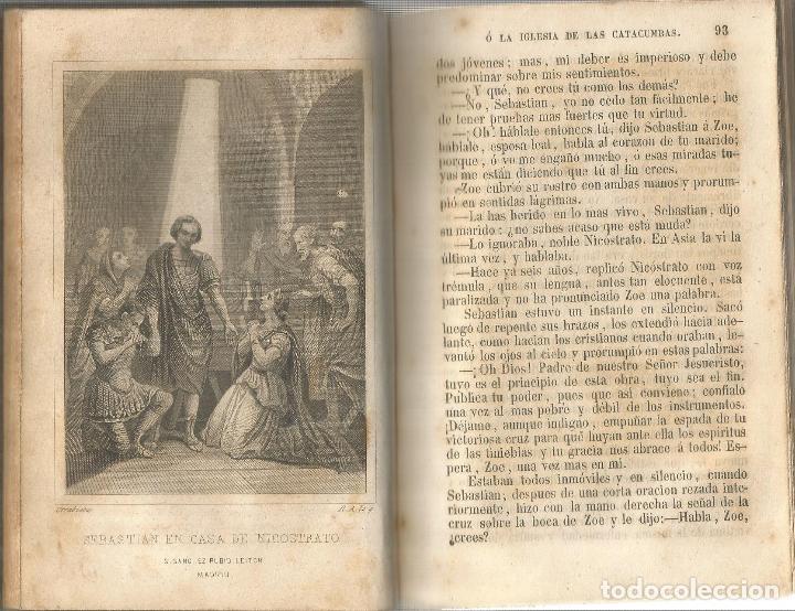 Libros: Fabiola o la Iglesia de las Catacumbas - CARDENAL WISEMAN - Foto 3