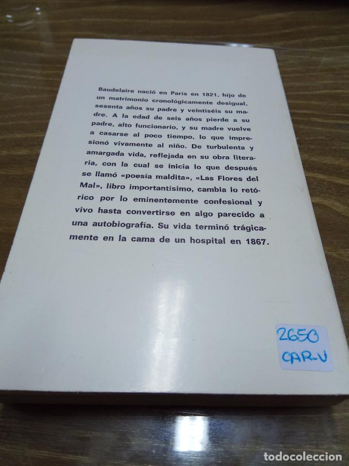 Libros: LAS FLORES DEL MAL - BAUDELAIRE -BIBLIOTECA EDAF DEBOLSILLO - Foto 5