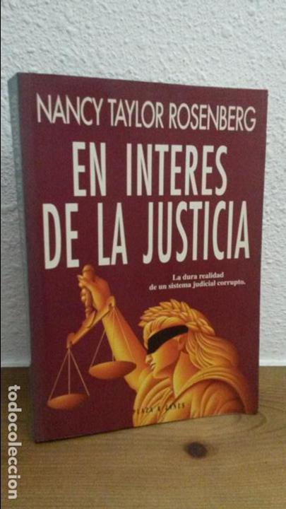 Libros: EN INTERES DE LA JUSTICIA, NANCY TAYLOR ROSENBERG - Foto 1