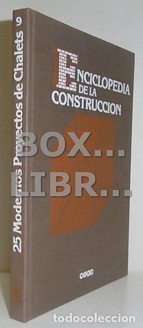 books: BORRELL GLEICH y otros. 25 modernos proyectos de chalets. Mon. Ceac. Enc. de la construcci&oacute;n n&ordm; 9