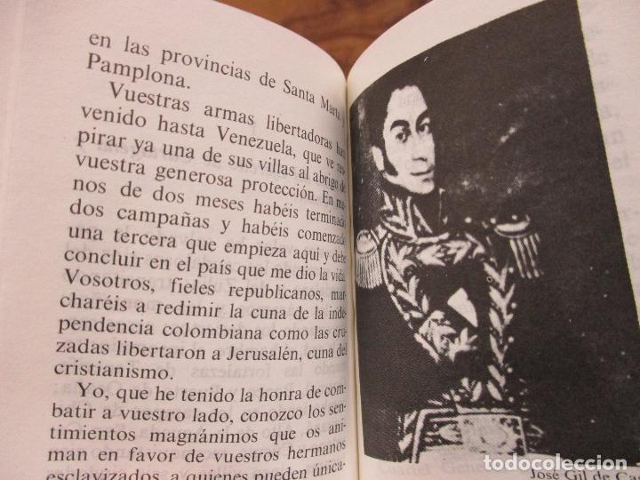 Libros: P&Aacute;GINAS SELECTAS. SIMON BOLIVAR. CRISOL&Iacute;N. N&Uacute;M. 038. 1975. - Foto 3