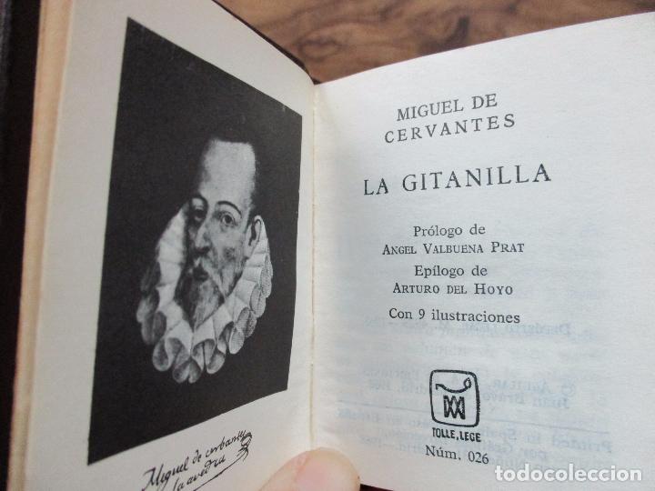 Libros: LA GITANILLA. MIGUEL DE CERVANTES. CRISOL&Iacute;N. N&Uacute;M. 026. 1968. - Foto 1