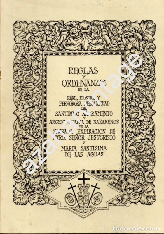 Libros: SEMANA SANTA DE SEVILLA,1987, REGLAS DE LA HERMANDAD DEL MUSEO