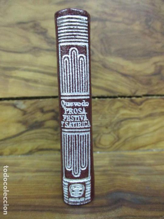 Libros: PROSA FESTIVA Y SATIRICA. FRANCISCO DE QUEVEDO. CRISOL&Iacute;N. N&Uacute;M. 042. 1979. - Foto 2